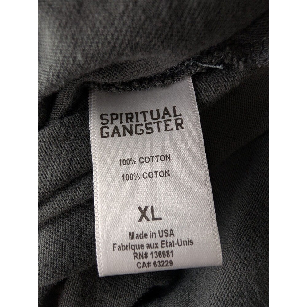 Spiritual Gangster Gray Pegasus Mulholland Sleeveless Cotton Maxi Dress - XL - Picture 13 of 14